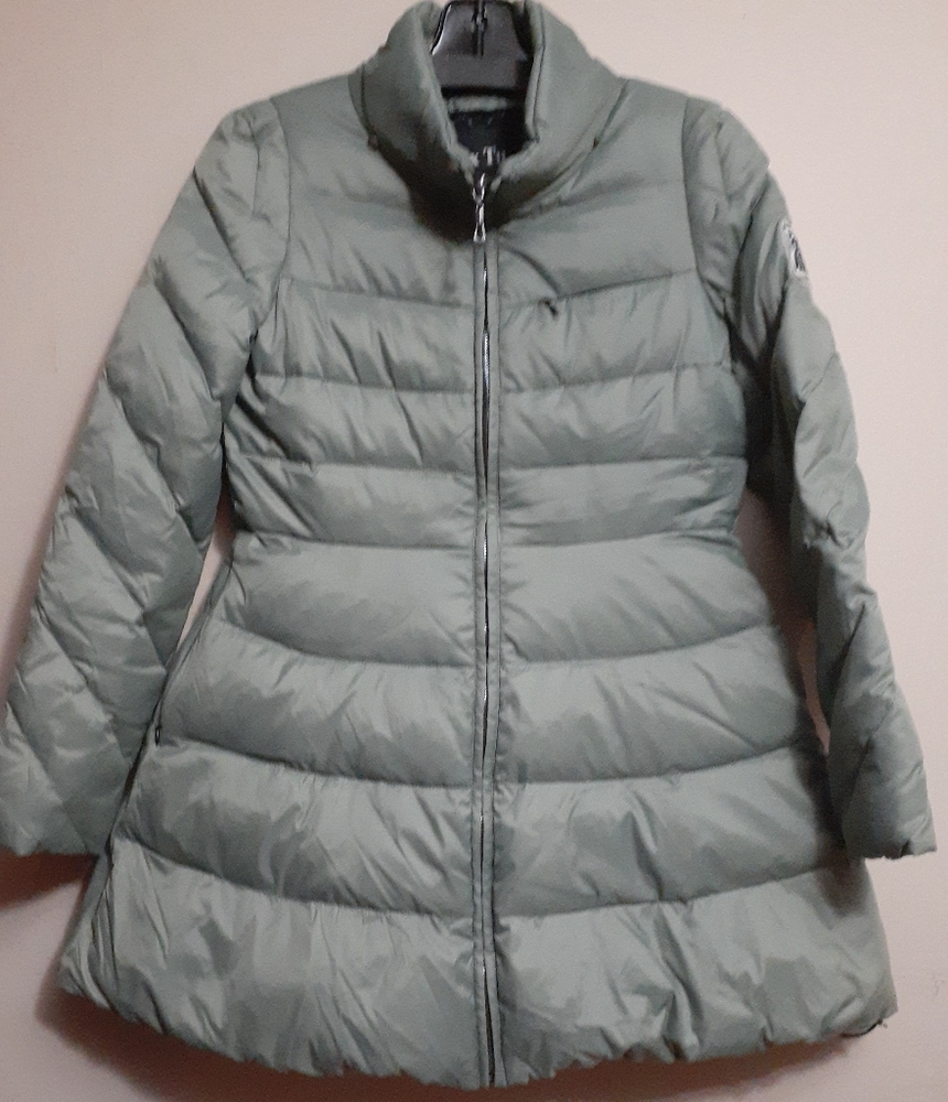 Womens Grey Fitted coat